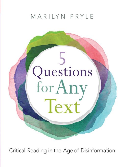 Title details for 5 Questions for Any Text by Marilyn Pryle - Available
